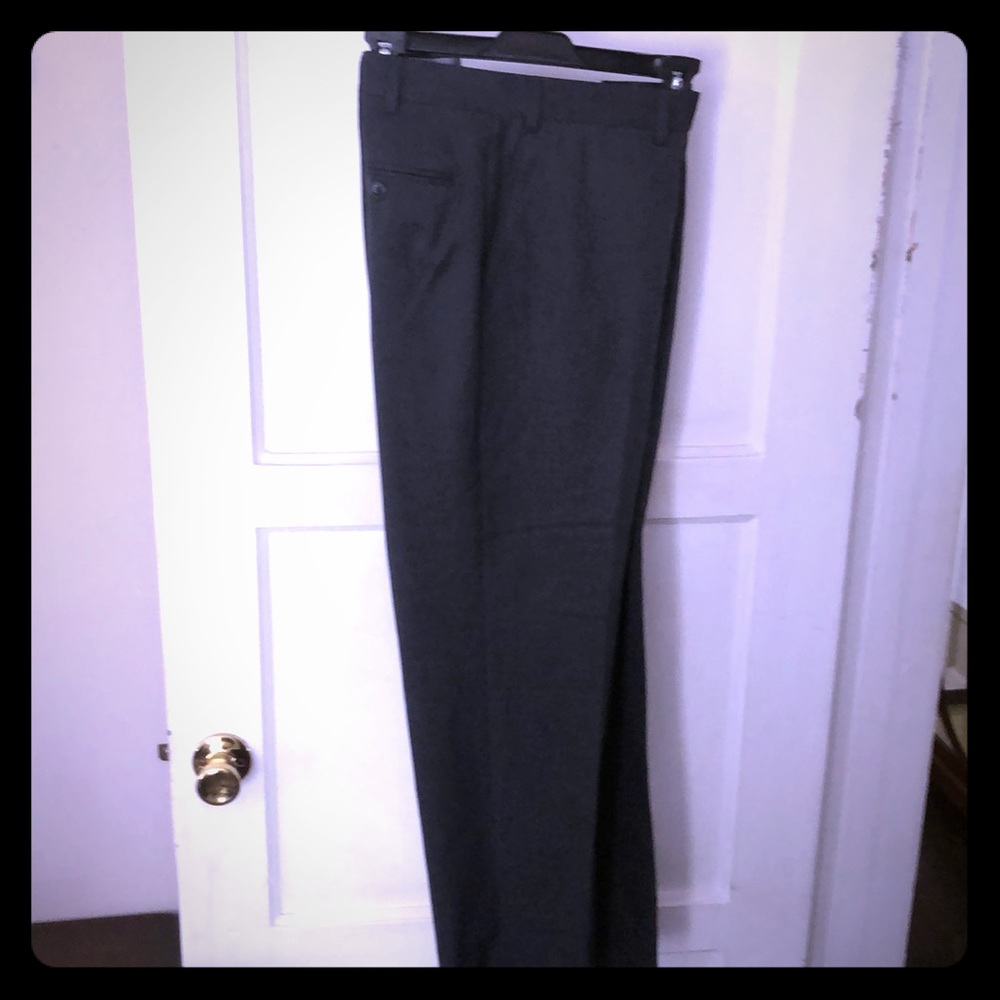 Van Heusen, gray pants